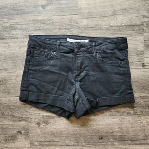 Celebrity Pink Charcoal Black Denim Shorts